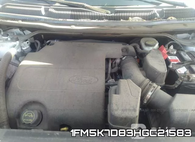 1FM5K7D83HGC21583 фото 2