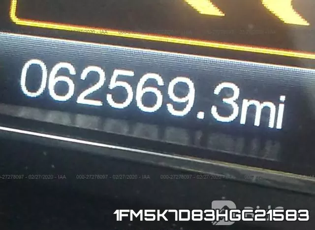 1FM5K7D83HGC21583 фото 8