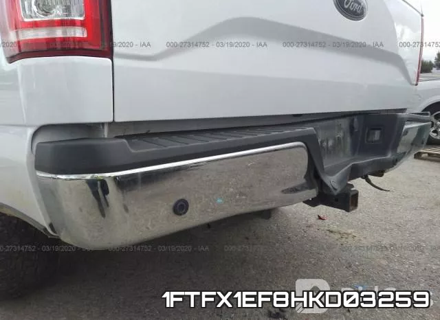 1FTFX1EF8HKD03259 фото 7