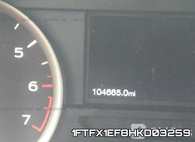 1FTFX1EF8HKD03259 фото 8