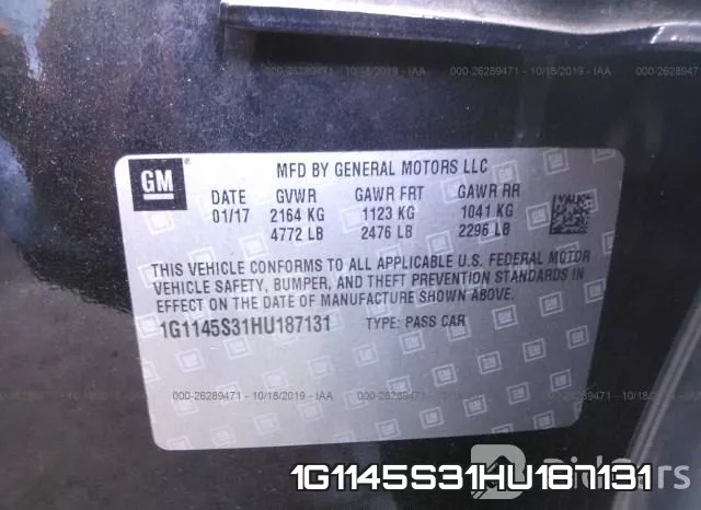 1G1145S31HU187131 фото 10