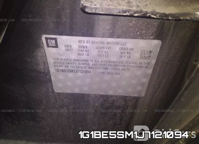 1G1BE5SM1J7121094 фото 10