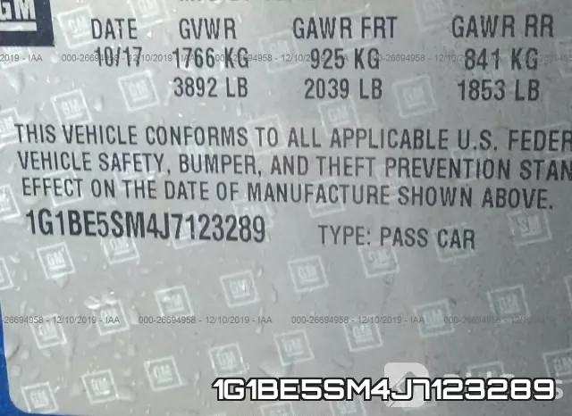 1G1BE5SM4J7123289 фото 10