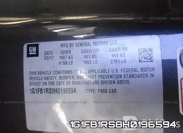 1G1FB1RS8H0196594 фото 10