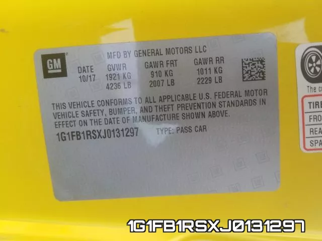 1G1FB1RSXJ0131297 фото 2