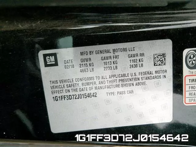 1G1FF3D72J0154642 фото 2