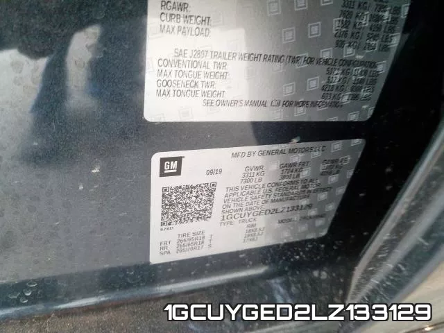 1GCUYGED2LZ133129 фото 2