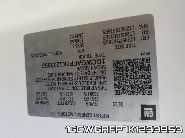 1GCWGAFP7K1233953 фото 2