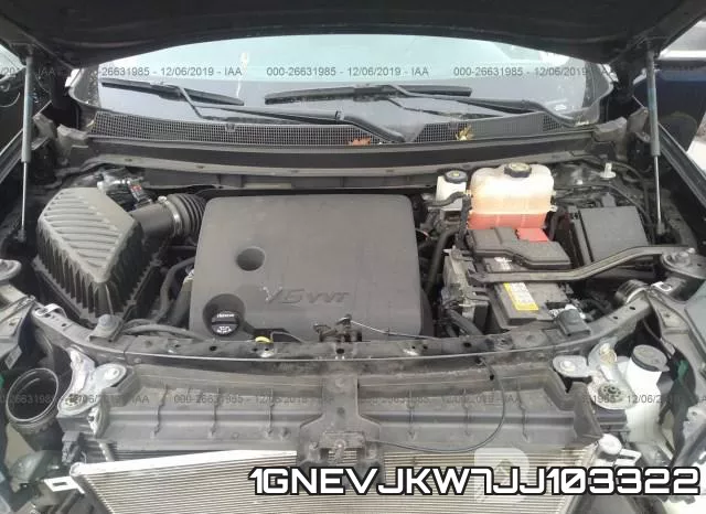 1GNEVJKW7JJ103322 фото 2