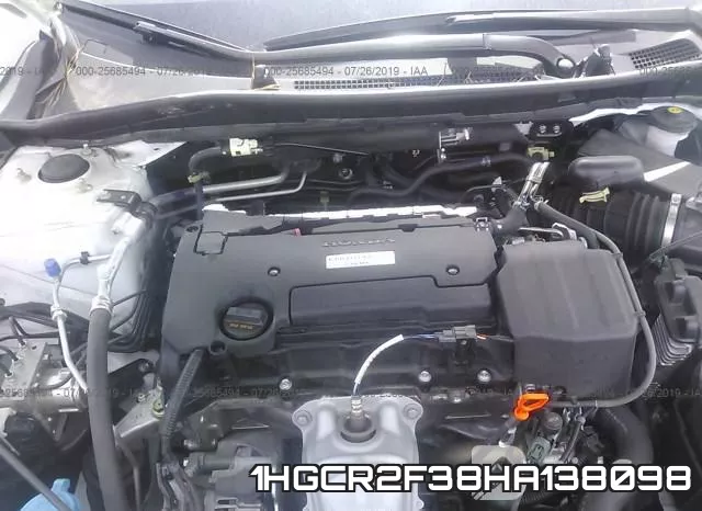 1HGCR2F38HA138098 фото 2