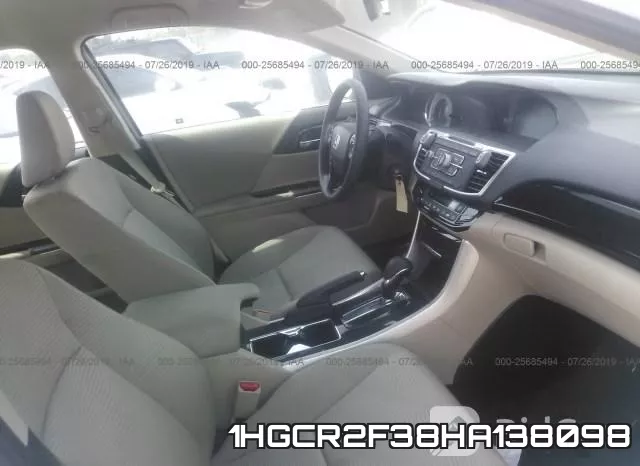 1HGCR2F38HA138098 фото 6