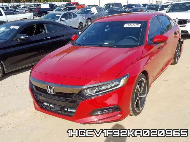 1HGCV1F32KA020965 фото 3