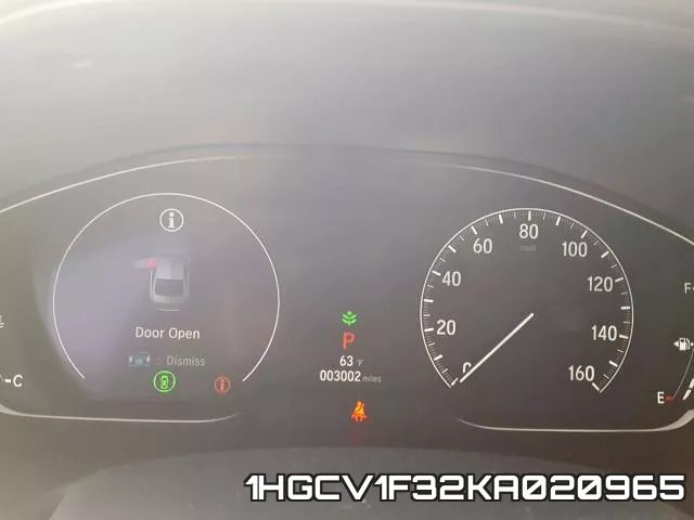 1HGCV1F32KA020965 фото 9