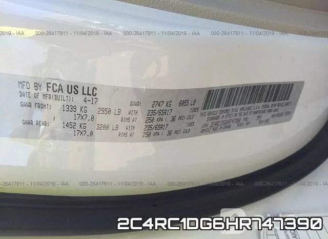 2C4RC1DG6HR747390 фото 10