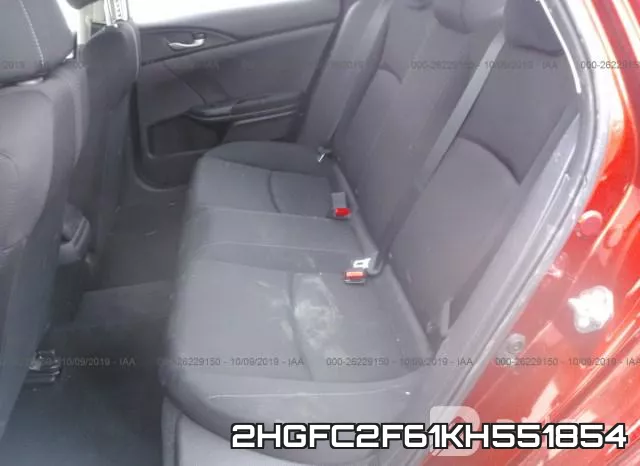 2HGFC2F61KH551854 фото 9