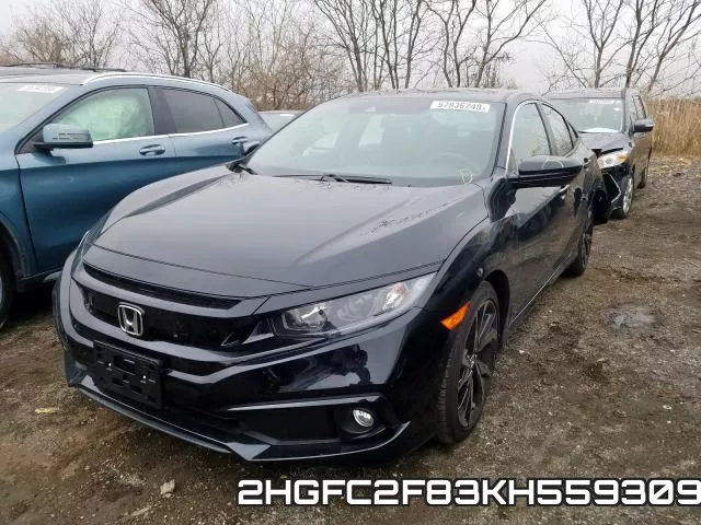 2HGFC2F83KH559309 фото 3