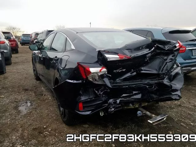 2HGFC2F83KH559309 фото 4