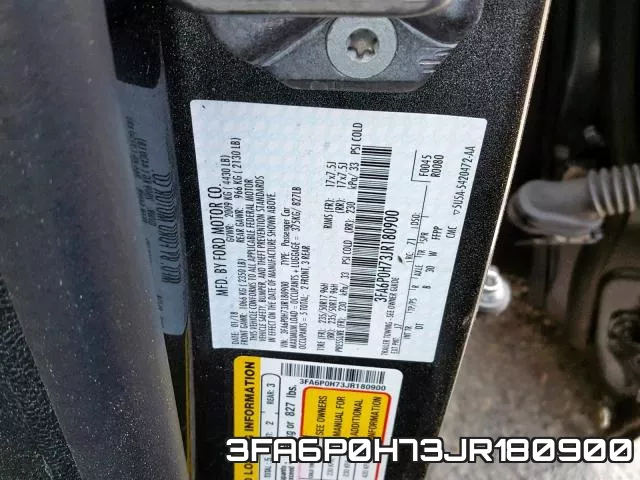 3FA6P0H73JR180900 фото 2