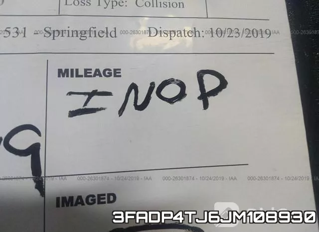 3FADP4TJ6JM108930 фото 8