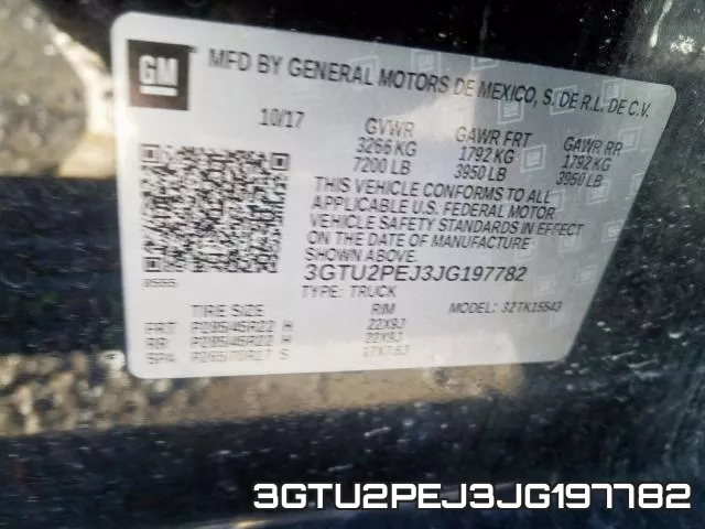 3GTU2PEJ3JG197782 фото 2