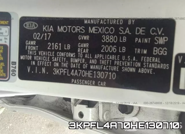 3KPFL4A70HE130710 фото 10