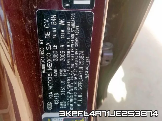 3KPFL4A71JE253874 фото 2