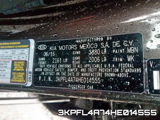 3KPFL4A74HE014555 фото 2