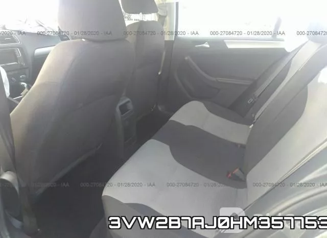 3VW2B7AJ0HM357753 фото 9