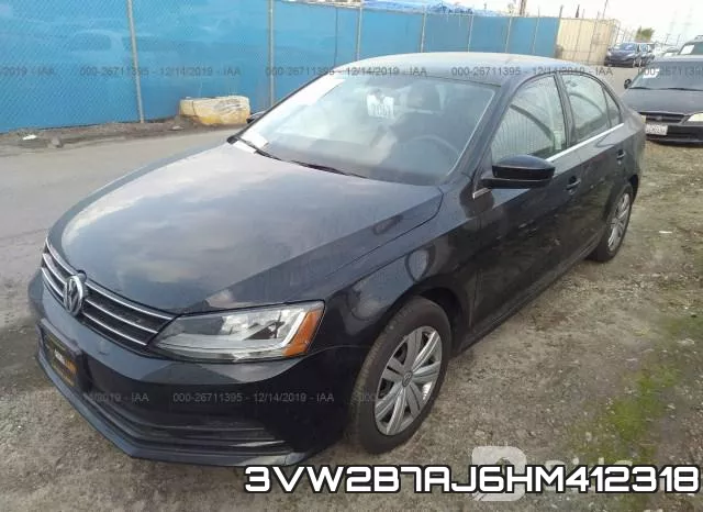 3VW2B7AJ6HM412318 фото 3