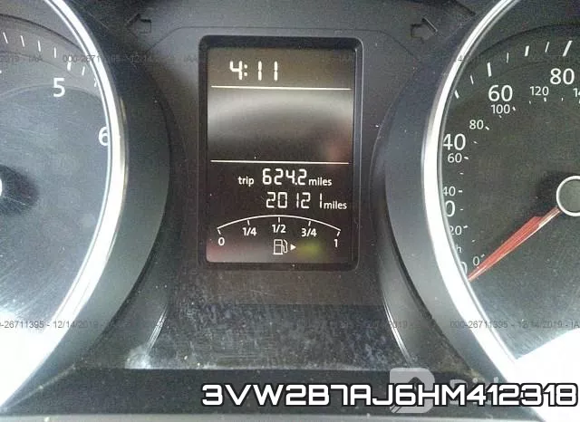 3VW2B7AJ6HM412318 фото 8