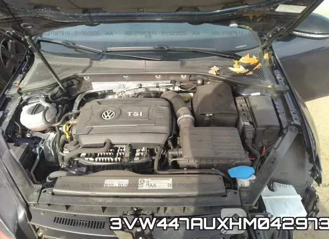 3VW447AUXHM042973 фото 2