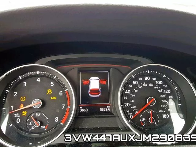 3VW447AUXJM290839 фото 9