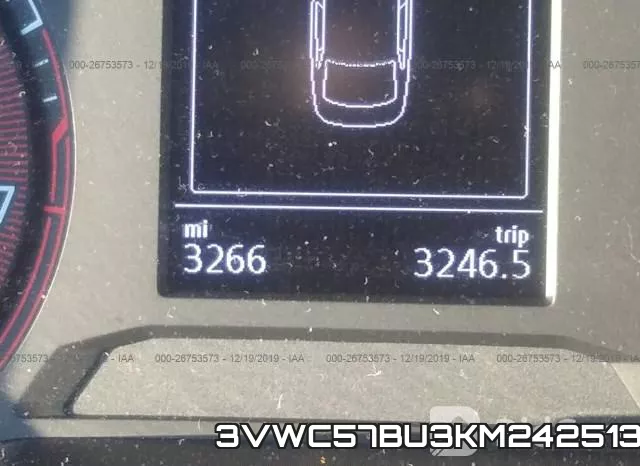 3VWC57BU3KM242513 фото 8