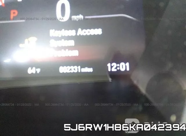 5J6RW1H86KA042394 фото 7