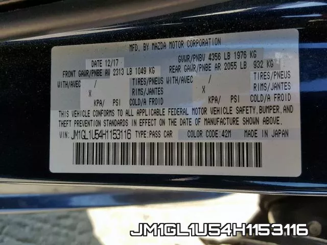 JM1GL1U54H1153116 фото 2