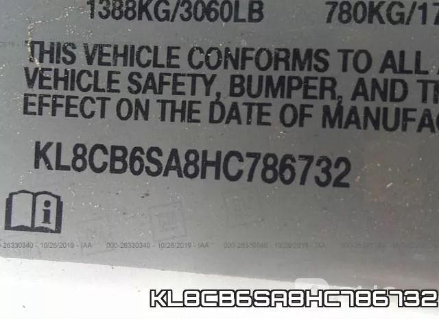 KL8CB6SA8HC786732 фото 10