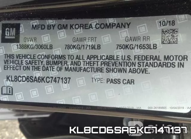 KL8CD6SA6KC747137 фото 10