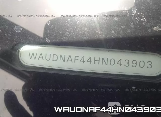 WAUDNAF44HN043903 фото 10
