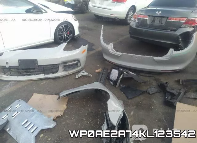 WP0AE2A74KL123542 фото 7