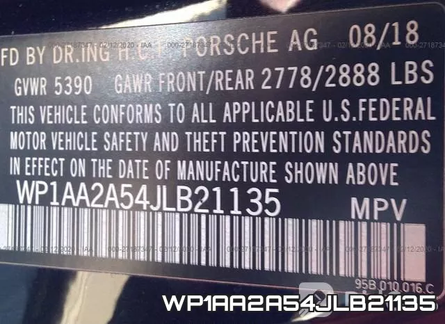WP1AA2A54JLB21135 фото 10