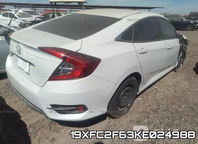 19XFC2F63KE024988 фото 5