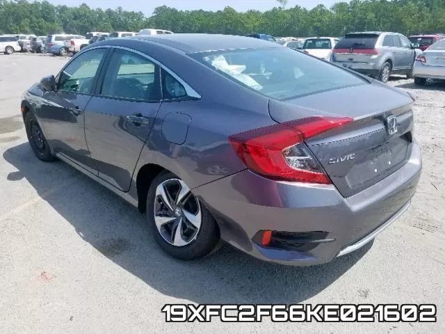 19XFC2F66KE021602 фото 4