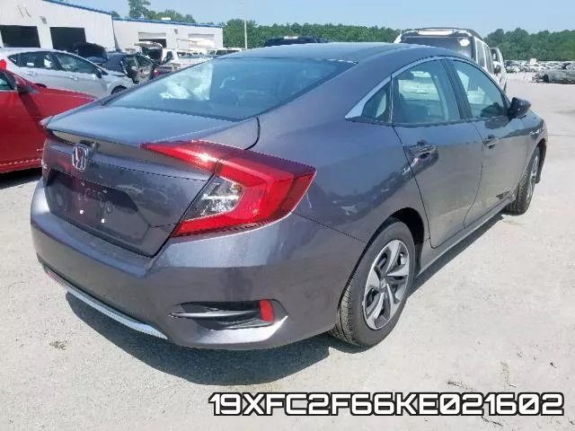 19XFC2F66KE021602 фото 5