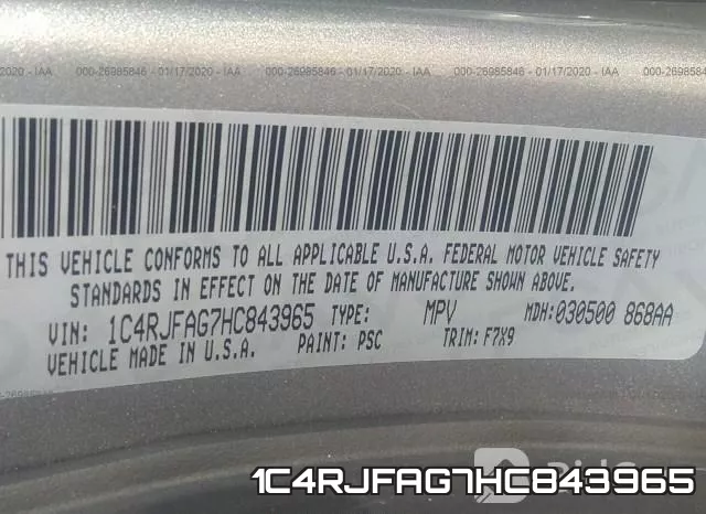 1C4RJFAG7HC843965 фото 10