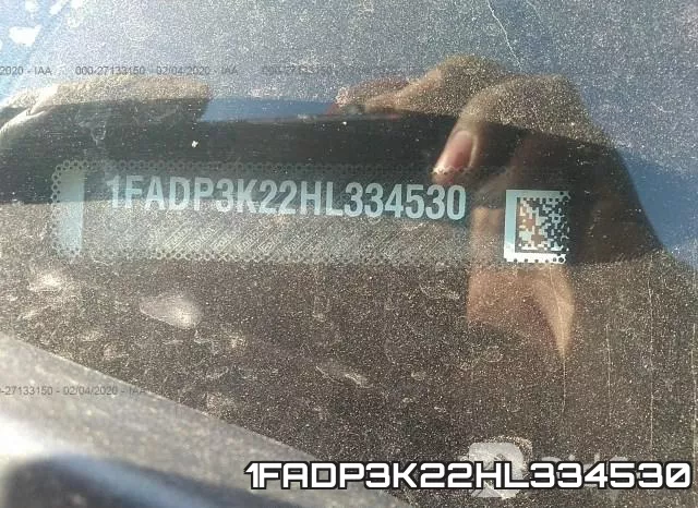 1FADP3K22HL334530 фото 10
