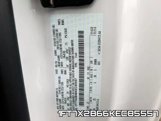 1FT7X2B66KEC85557 фото 2