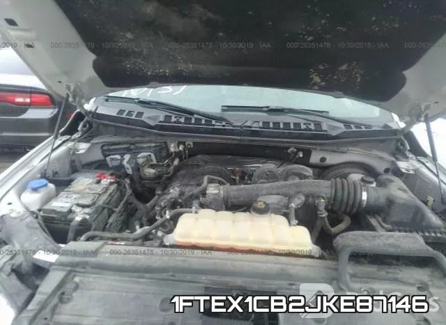 1FTEX1CB2JKE87146 фото 2
