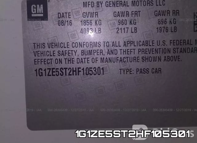 1G1ZE5ST2HF105301 фото 10