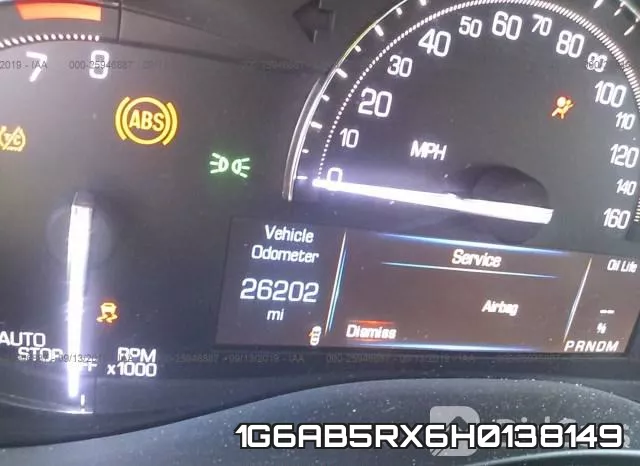 1G6AB5RX6H0138149 фото 8