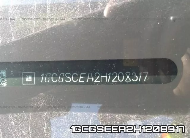 1GCGSCEA2H1208317 фото 10